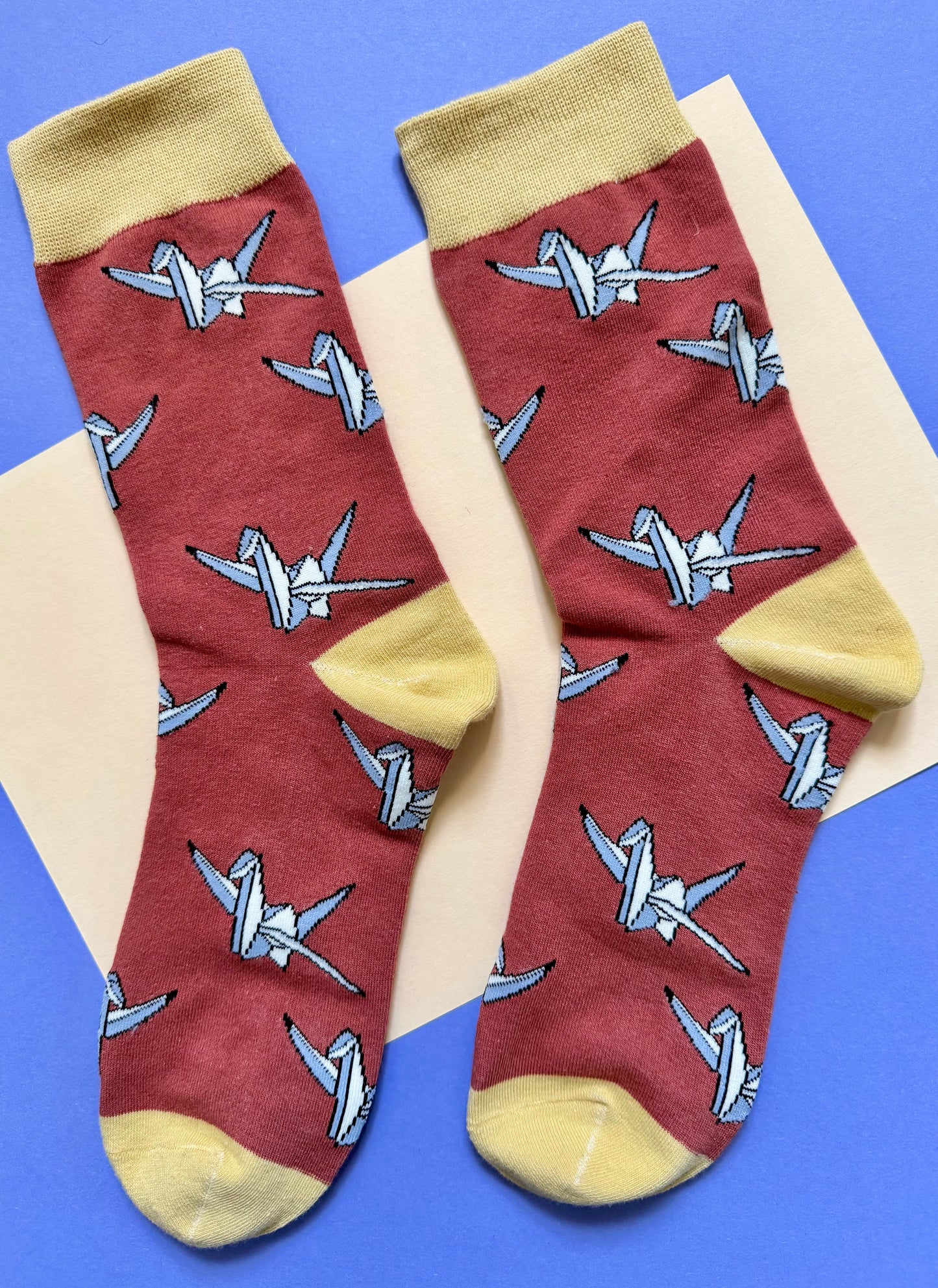 Origami Socks – Crane