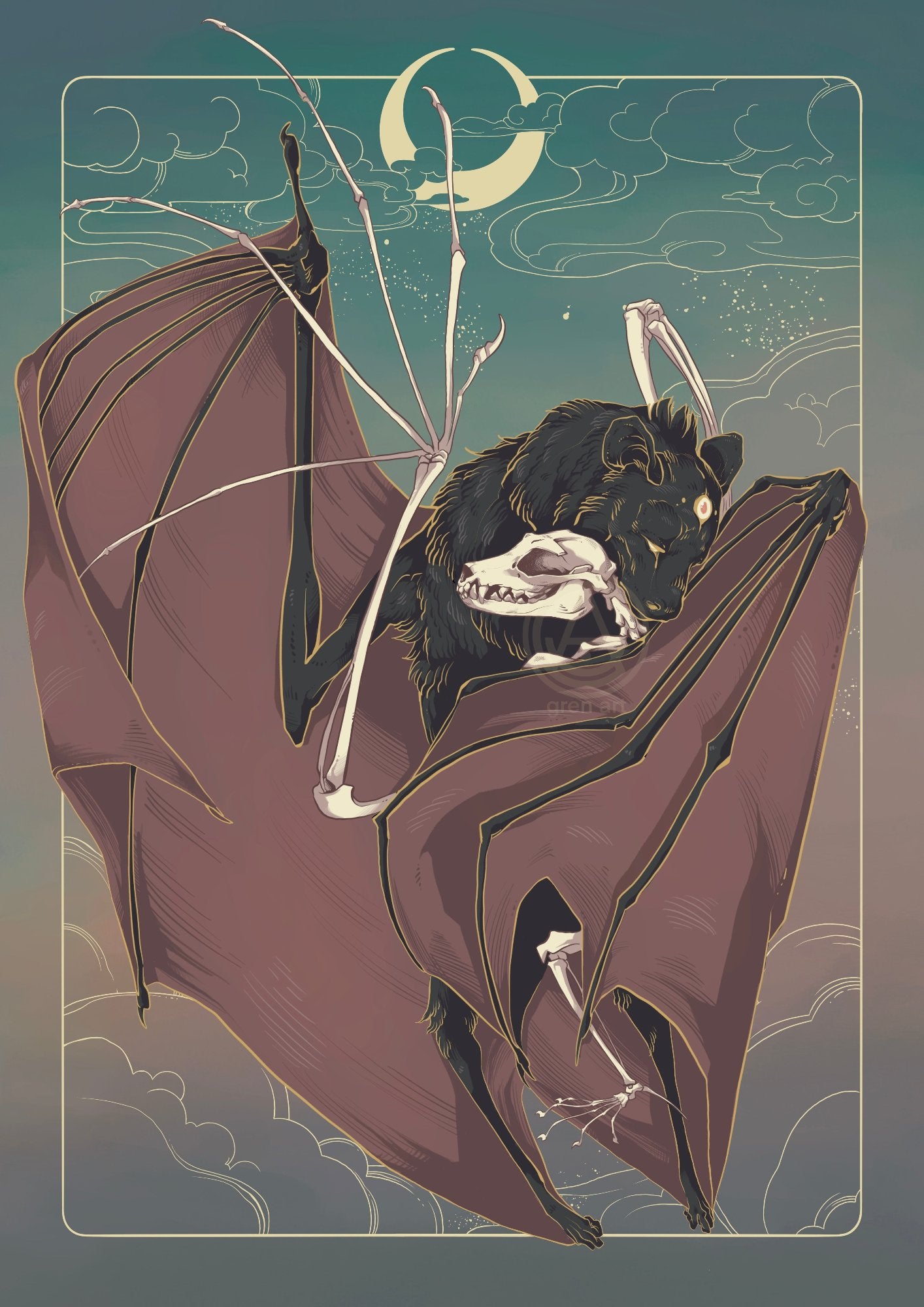 grief Bat – Print (US)