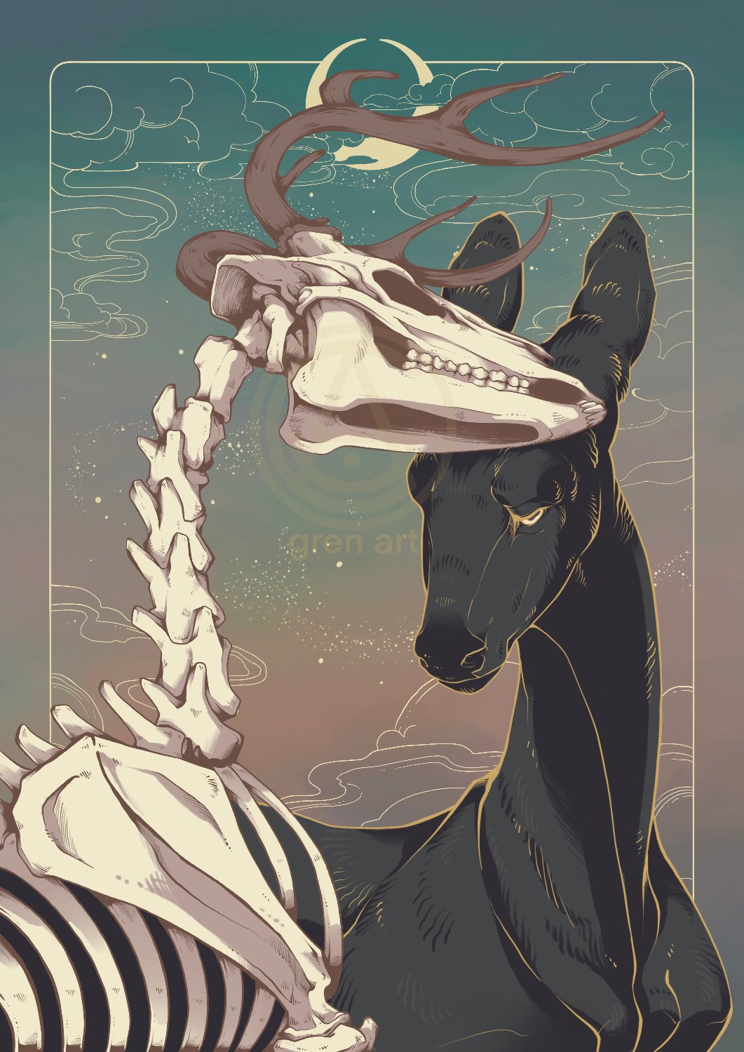 grief Deer – Print (US)