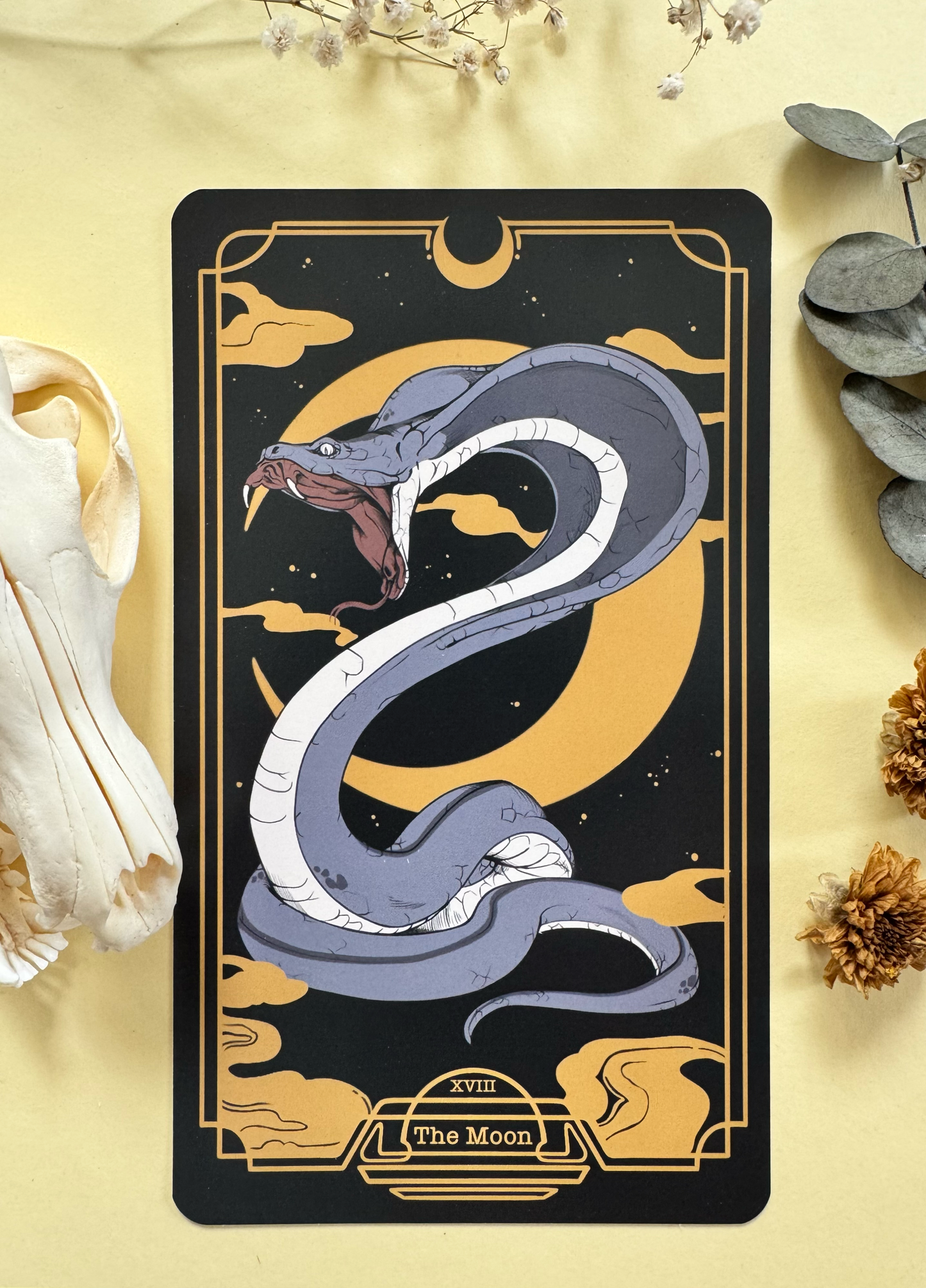 The Moon – Tarot Print (US)