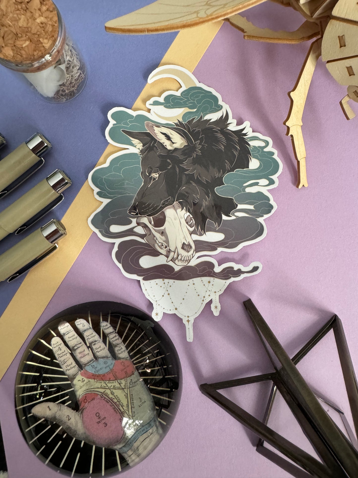 Moon – Sticker (US)