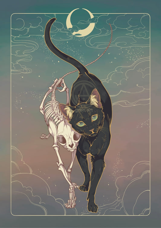 grief I Siamese - Print