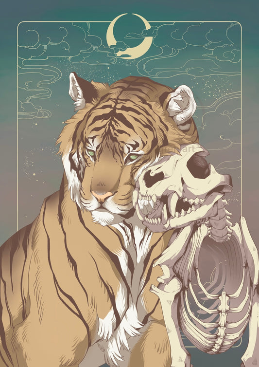 grief I Tiger - Print